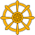 dhamma wheel icon